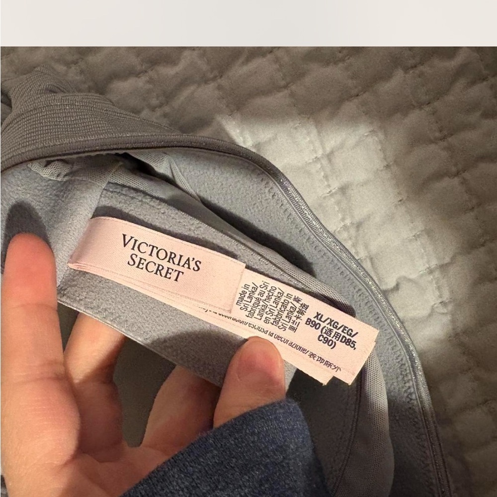 Victoria's Secret Silver Sports Bra - Picture 3 of 3